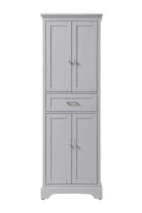 24 inch Bath Storage Cabinet in Grey (SC15024GR)