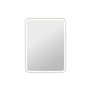 40 Inch Rectangle LED Front and Backlit Wall Mirror in Silver (MRE6A3040SL)