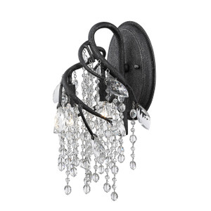 Autumn Twilight Wall Sconce in Black Iron (9903-WSC BI)
