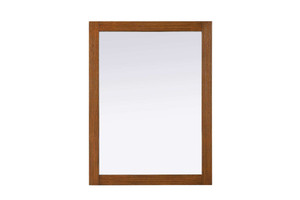 Noah Rectangle Wood Mirror 27 x 36 in Brandy Walnut (VM32736BW)