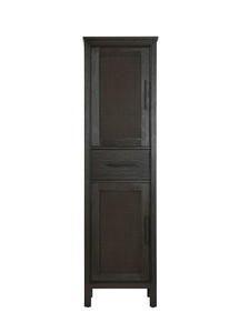 20 Inch Bath Storage Cabinet in Chocolate Oak (SC295A20CO)