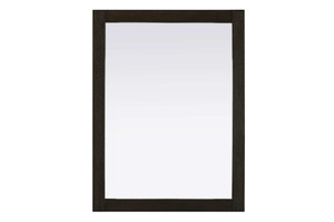 Noah Rectangle Wood Mirror 27 x 36 in Chocolate Oak (VM32736CO)