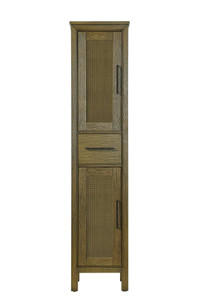 16 Inch Bath Storage Cabinet in Hazel Oak (SC295A16HO)