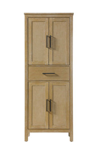 28 Inch Bath Storage Cabinet in Linen Oak (SC295A28LO)