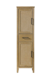 20 Inch Bath Storage Cabinet in Linen Oak (SC295A20LO)