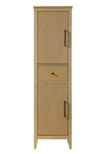 20 Inch Bath Storage Cabinet in Linen Oak (SC296A20LO)
