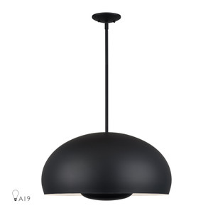 Domma 4 Light Black Pendant (51518-04)