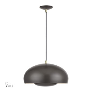 Domma 3 Light English Bronze Pendant (51516-92)