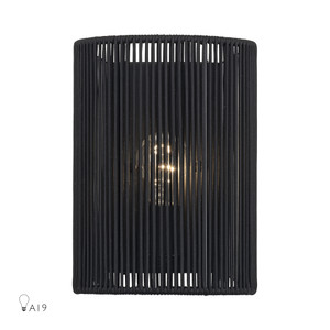 Acordia 1 Light Black ADA Sconce (60231-04)