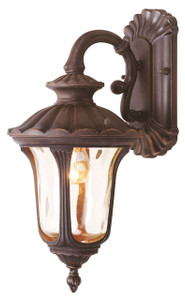 Oxford 1 Light Imperial Bronze Outdoor Wall Lantern (7651-58) Oxford 1 Light Imperial Bronze Outdoor Wall Lantern (7651-58)