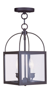 Milford 2 Light Bronze Convertible Mini Pendant/Ceiling Mount (4041-07) Milford 2 Light Bronze Convertible Mini Pendant/Ceiling Mount (4041-07)