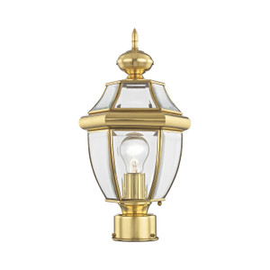 Monterey 1 Light Polished Brass Outdoor Post Top Lantern (2153-02) Monterey 1 Light Polished Brass Outdoor Post Top Lantern (2153-02)