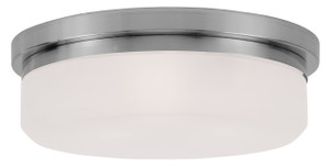 Stratus 3 Light Brushed Nickel Ceiling Mount Or Wall Mount (7393-91)