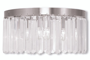 Ashton 5 Light Brushed Nickel Ceiling Mount (50554-91)