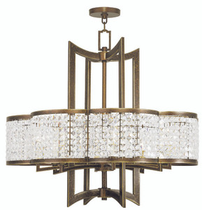 Grammercy 8 Light Hand Painted Palacial Bronze Chandelier (50578-64) Grammercy 8 Light Hand Painted Palacial Bronze Chandelier (50578-64)