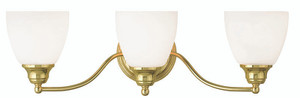 Somerville 3 Light Polished Brass Bath Vanity (13673-02) Somerville 3 Light Polished Brass Bath Vanity (13673-02)