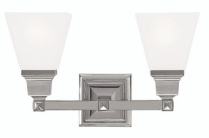 Mission 2 Light Polished Nickel Bath Vanity (1032-35) Mission 2 Light Polished Nickel Bath Vanity (1032-35)
