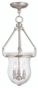 Andover 3 Light Brushed Nickel Pendant (50944-91) Andover 3 Light Brushed Nickel Pendant (50944-91)