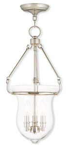 Canterbury 3 Light Polished Nickel Pendant (50296-35) Canterbury 3 Light Polished Nickel Pendant (50296-35)