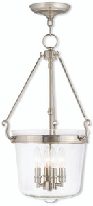 Rockford 4 Light Polished Nickel Pendant (50486-35) Rockford 4 Light Polished Nickel Pendant (50486-35)