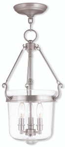 Winchester Collection 3 Light Brushed Nickel Pendant (50494-91) Winchester Collection 3 Light Brushed Nickel Pendant (50494-91)