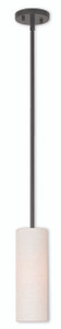 Meridian 1 Light English Bronze Mini Pendant (52130-92) Meridian 1 Light English Bronze Mini Pendant (52130-92)