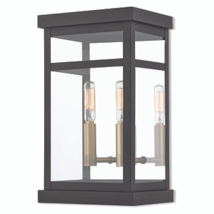 Hopewell 2 Light Bronze Outdoor Wall Lantern (20702-07) Hopewell 2 Light Bronze Outdoor Wall Lantern (20702-07)