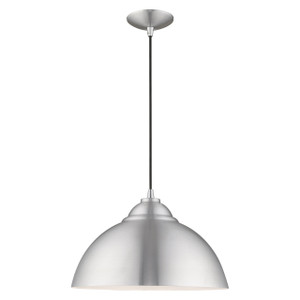Metal Shade Mini Pendants 1 Light Brushed Aluminum Mini Pendant (41180-66) Metal Shade Mini Pendants 1 Light Brushed Aluminum Mini Pendant (41180-66)
