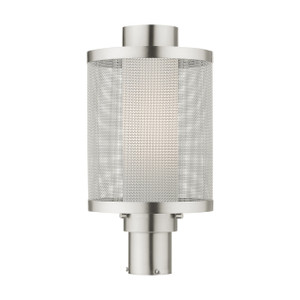 Nottingham 1 Light Brushed Nickel Outdoor Post Top Lantern (20686-91) Nottingham 1 Light Brushed Nickel Outdoor Post Top Lantern (20686-91)