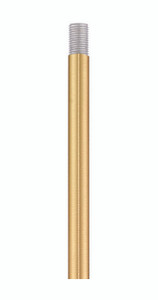 Accessories Satin Brass 12 Length Rod Extension Stem (55999-12)