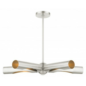 Novato 5 Light Brushed Nickel Chandelier (45895-91) Novato 5 Light Brushed Nickel Chandelier (45895-91)