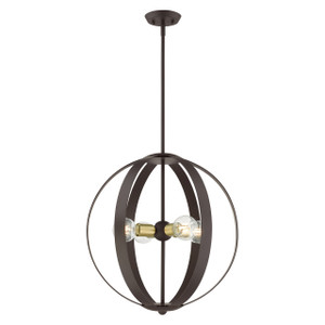 Modesto 4 Light Bronze Chandelier (46415-07) Modesto 4 Light Bronze Chandelier (46415-07)