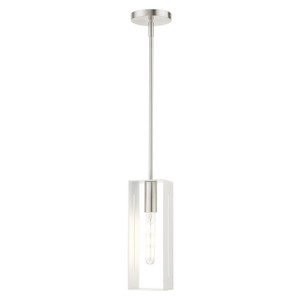 Soma 1 Light Brushed Nickel Pendant (45951-91) Soma 1 Light Brushed Nickel Pendant (45951-91)