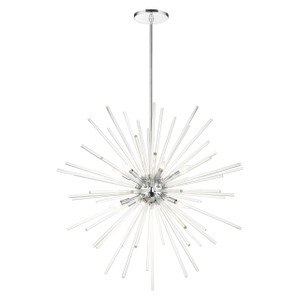 Utopia 12 Light Polished Chrome Foyer Pendant Chandelier (41259-05) Utopia 12 Light Polished Chrome Foyer Pendant Chandelier (41259-05)