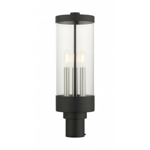 Hillcrest 3 Light Textured Black Outdoor Post Top Lantern (20728-14) Hillcrest 3 Light Textured Black Outdoor Post Top Lantern (20728-14)