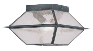 Mansfield Collection 2 Light Charcoal Outdoor Ceiling Mount (2175-61)