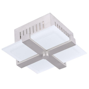 Odyssey Collection 1 Light Brushed Nickel Ceiling Mount (7083-91)