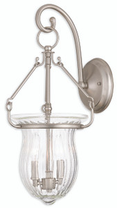 Andover Collection 2 Light Brushed Nickel Wall Sconce (50940-91)