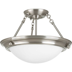 Eclipse Collection Two-Light 15-1/4" Close-to-Ceiling (P3567-09)