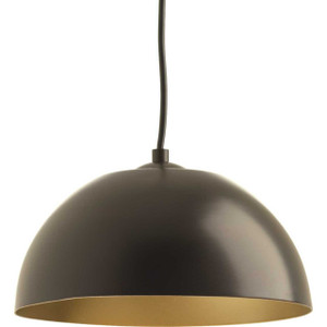 Dome 1 Light LED Pendant in Antique Bronze (P5340-2030K9) Dome 1 Light LED Pendant in Antique Bronze (P5340-2030K9)