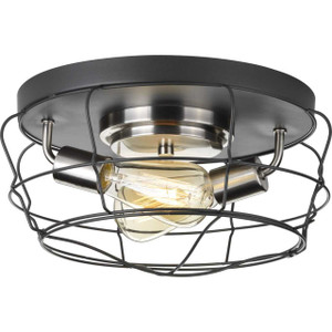 Gauge Collection Two-Light Flush Mount (P350037-143)