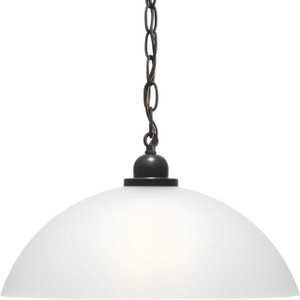 Classic Dome Pendant Collection One-Light Pendant (P500149-020) Classic Dome Pendant Collection One-Light Pendant (P500149-020)