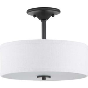 Inspire Collection 13" Two-Light Semi-Flush (P350129-143)