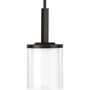 Mast Collection One-Light Antique Bronze Clear Glass Coastal Mini-Pendant Light (P500192-020) Mast Collection One-Light Antique Bronze Clear Glass Coastal Mini-Pendant Light (P500192-020)