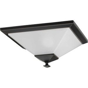 Clifton Heights Collection Antique Bronze Two-Light 15" Flush Mount (P3852-20) Clifton Heights Collection Antique Bronze Two-Light 15" Flush Mount (P3852-20)