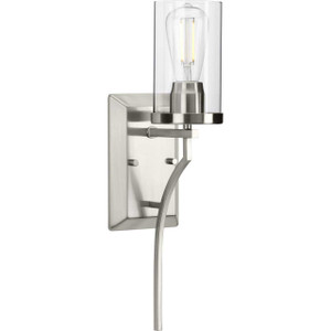 Lassiter Collection Brushed Nickel One-Light Wall Bracket (P710073-009) Lassiter Collection Brushed Nickel One-Light Wall Bracket (P710073-009)