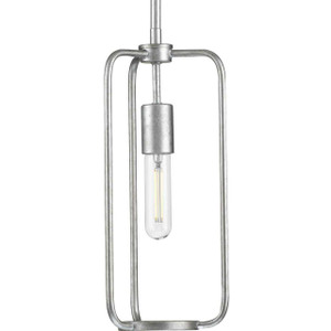 Bonn Collection One-Light Galvanized Finish Farmhouse Pendant Light (P500223-141) Bonn Collection One-Light Galvanized Finish Farmhouse Pendant Light (P500223-141)