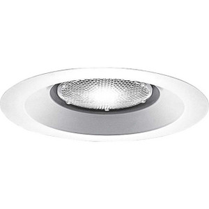 6" Open Shower Trim in White (P8073WL-28)