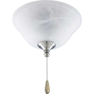 2-Lt. Ceiling Fan Light With Bulb (P2621-09EBWB)
