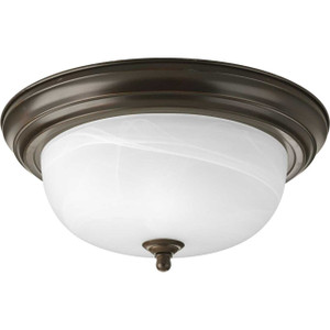 2-Lt. Close-To-Ceiling Fixture. (P3925-20EB) 2-Lt. Close-To-Ceiling Fixture. (P3925-20EB)